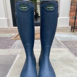 Le Chameau Vierzon Jersey Lined Boots size 9